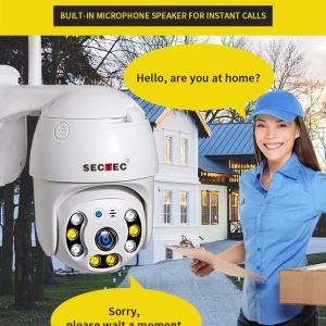ST-393-2MDL Camera supraveghere Pan/Tilt, WIFI, 2M/1080p, stocare in cloud sau pe card, 4 LED IR + 4 x LED alb - Img 6