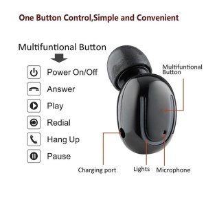 HBQ-Q13s Casca bluetooth cu suport USB, V4.2+EDR, convorbiri si muzica - Img 6