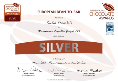 Artisanal Chocolate Bean to Bar - DOMINICAN REPUBLIC Zorzal Comunitario - SILVER WINNER @chochawards 2026 - Img 2