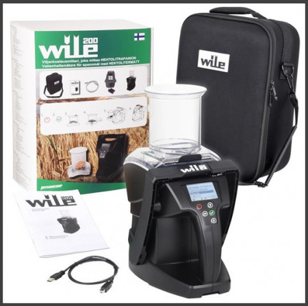 WILE 200 COFFEE - Tester Umiditate, greutatea testată și temperatura - Img 3