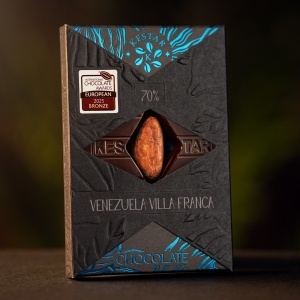 Ciocolata Artizanala Bean to Bar - VENEZUELA Barlovento Villa Franca Crunchy - World BRONZE WINNER 2025@Chocawards