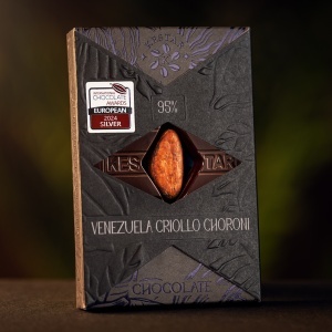 Ciocolata Artizanala Bean to Bar - VENEZUELA Criollo Choroni 95%- SILVER WINNER 2025@Chocawards