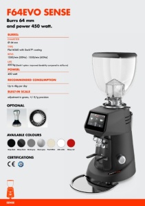 Grinder Fiorenzato F64 EVO SENSE - Img 2