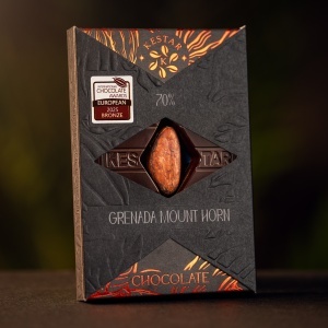 Artisanal Chocolate Bean to Bar -  GRENADA Mount Horn - BRONZE WINNER 2025@Chocawards