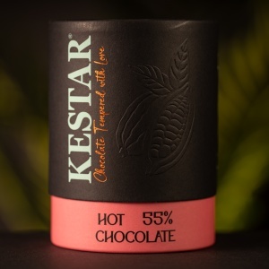 Tube of artisanal hot chocolate - 55% Cocoa Beans
