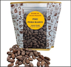 ROASTED COCOA BEANS - PERU PIura Blanco