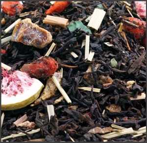 BLACK TEA - Plum Spirulina