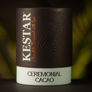 Tube of artisanal ceremonial hot chocolate - 100% Cocoa Beans