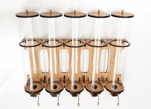 KESTAR MINI 5 - Set dispenser 5 cilindri
