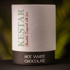 Tube of artisanal hot chocolate - White