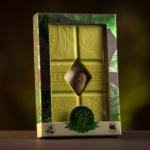 Artisanal chocolate Bean to Bar with Matcha - japanese green tea - Img 1