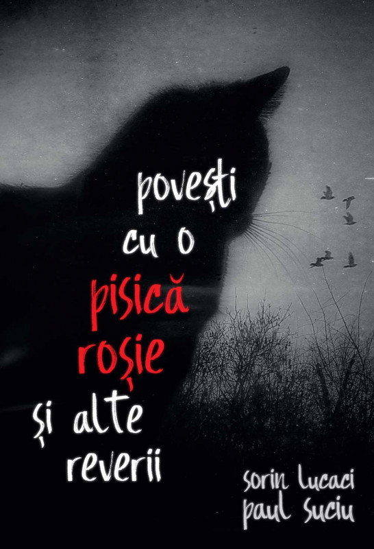 Fragment din volumul de poezii „Povesti cu o pisica rosie si alte reverii, Sorin Lucaci & Paul Suciu (foto)