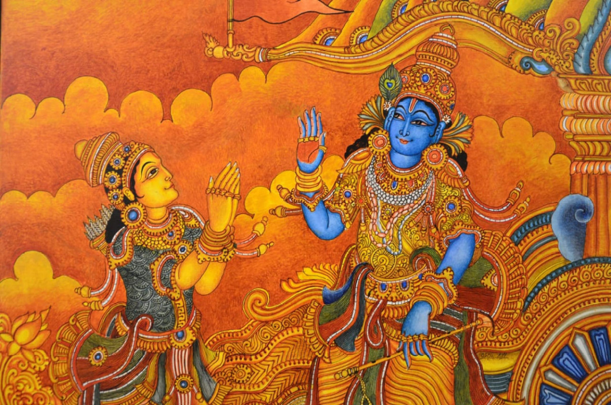 Bhagavad-gita - Un poem filosofic [Recenzie Bogdan Mandache]