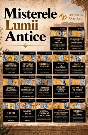 Pachet Misterele lumii antice 17 carti Bibliotheca Orientalis