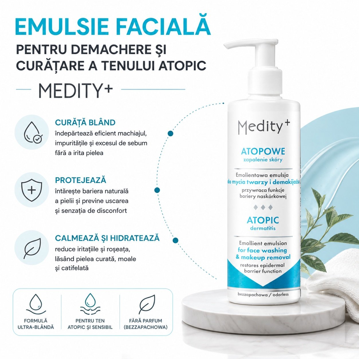 Curățare Blândă pentru Piele Atopică: Ce Alegi și Ce Eviți
