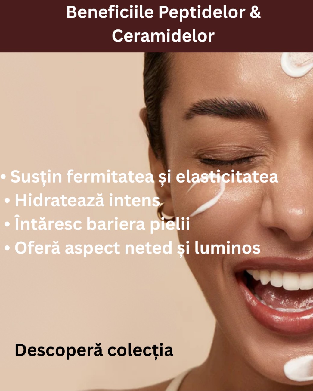 Cosmetice coreene K-beauty cu peptide si ceramide