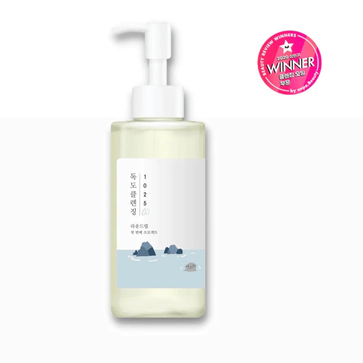 Round Lab - Renewal 1025 Dokdo Cleansing Oil - Ulei demachiant regenerant de curățare a feței