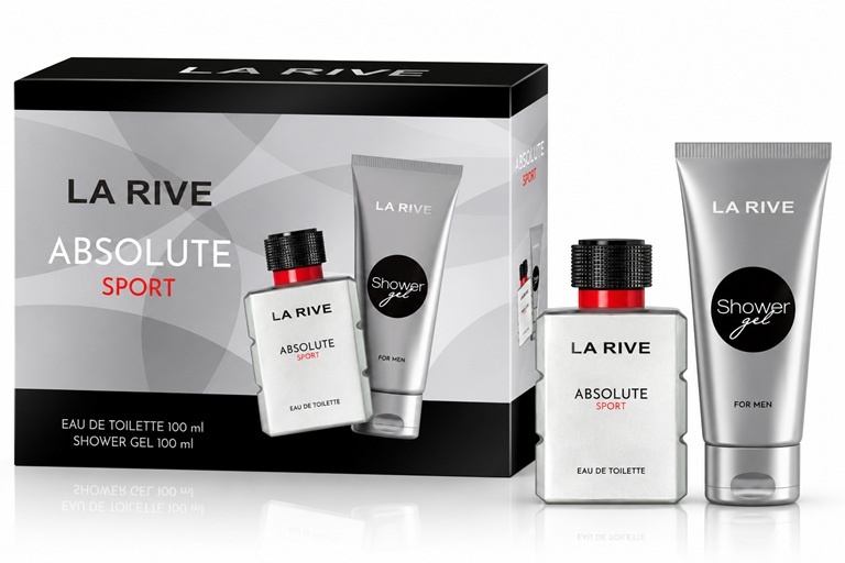 Set cadou La Rive Absolute Sport - Apa de toaleta 100 ml si gel de dus 100 ml