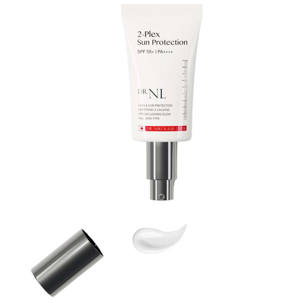 Crema protectie solara hibrida cu efect hidratant si calmant Doctor NL, 2-Plex Sun Protection SPF50+
