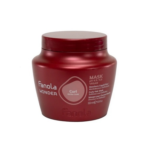 Masca pentru Par Cret - Wonder Curl Mask 500ml - Fanola
