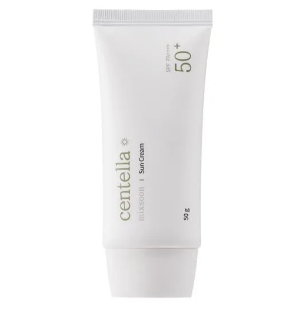 Mixsoon - Centella Sun Cream - SPF50+/PA++++ - Cremă de protecție solară cu extract calmant de Centella Asiatica