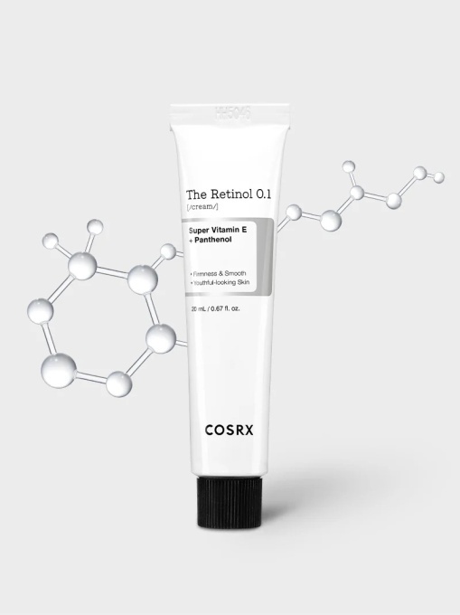 COSRX – The Retinol 0.1 Cream – Crema cu retinol 0,1% pentru rutina anti-imbatranire