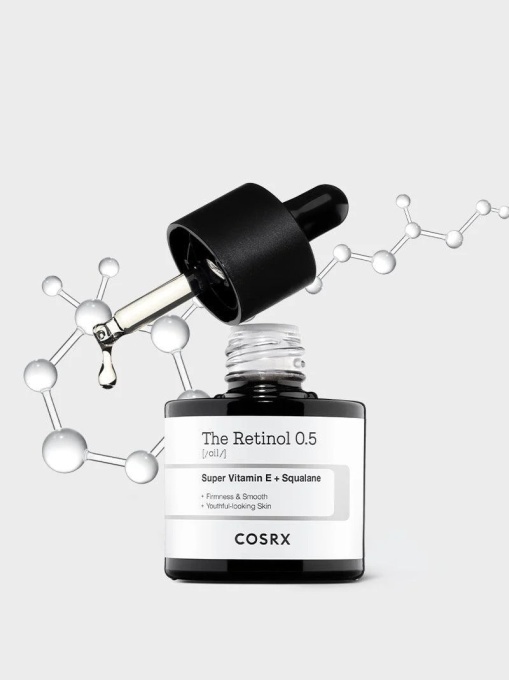 COSRX – The Retinol 0.5 Oil – Ulei cu retinol 0,5% pentru tratament puternic anti-imbatranire