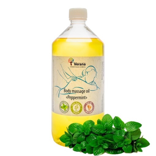 Ulei de masaj corporal Menta