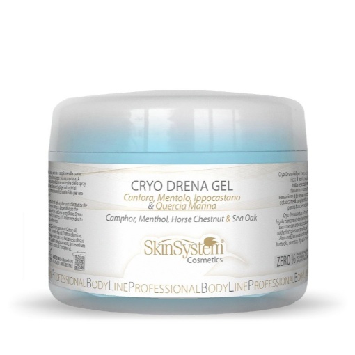 CRYO DRENA GEL cu Camfor, Mentol, castan salbatic, stejar de mare