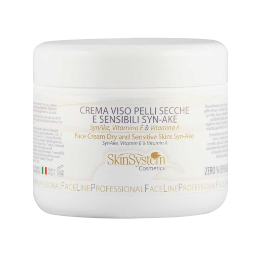 Crema pentru ten uscat si sensibil cu Syn-Ake, vitamina E si vitamina A