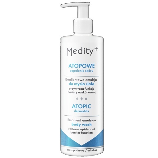 Emulsie spalare corp indicata in Dermatita atopica Medity+