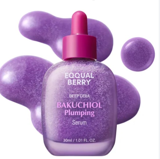 EQQUALBERRY - Bakuchiol Plumping Serum - Ser pentru fermitate si hidratare cu bakuchiol