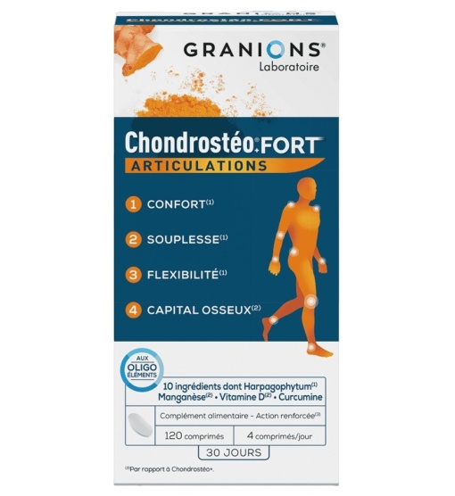 LGN Chondrosteo+ Fort, 120 comprimate - Granions Franta