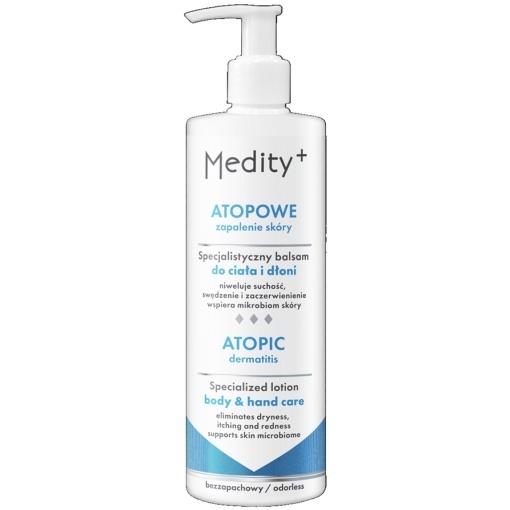 Balsam de corp pentru pielea atopica, sensibila, uscata si predispusa la iritatii Medity+