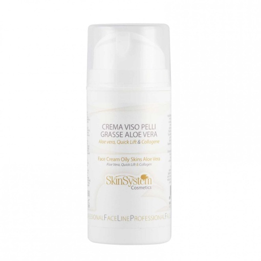 Crema pentru ten gras si impur cu Aloe vera, Quick Lift si Colagen 100ml