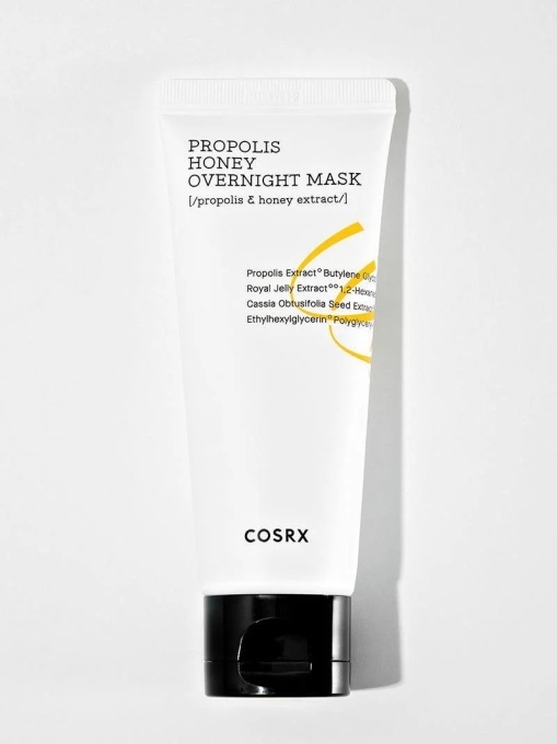 COSRX Full Fit Propolis Honey Overnight Mask – Masca de noapte hranitoare cu propolis si miere