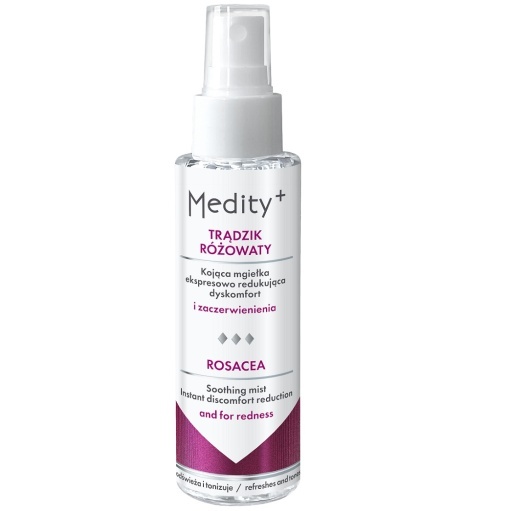 Spray calmant pentru piele rozacee Medity+