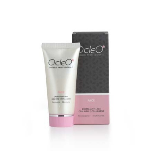 Crema Anti-imbatranire si de iluminare cu Aur, Colagen, Vitamina C si vitamina PP