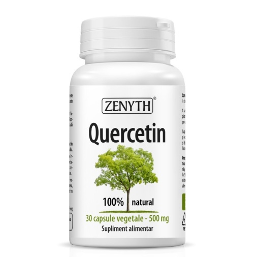 Quercetin 500 mg – 30 capsule vegetale – Zenyth