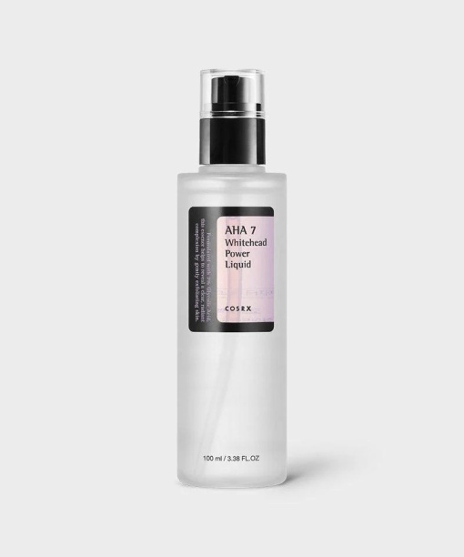 AHA 7 Whitehead Power Liquid COSRX – exfoliant lichid cu AHA 7 % pentru ten luminos și curat