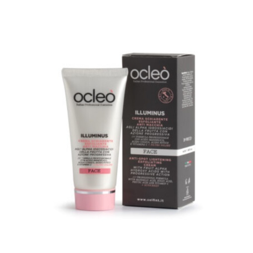 Crema Iluminatoare Exfolianta Anti-Pete cu Alpha Hidroxiacizi din fructe si cu filtre solare