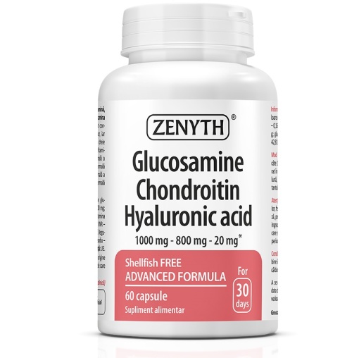 Glucosamine Chondroitin Hyaluronic Acid – 60 capsule – Zenyth