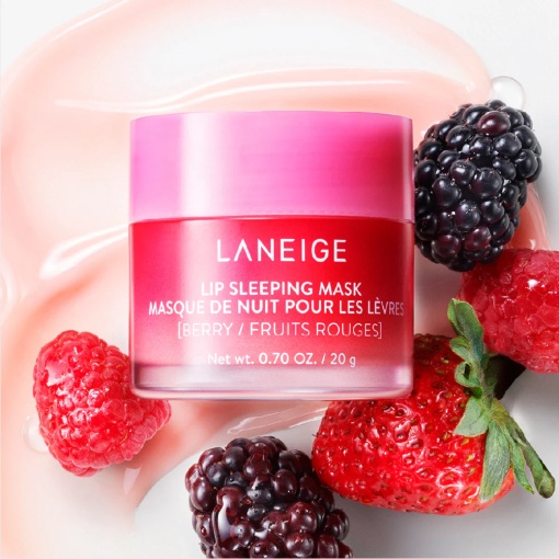 Laneige - Lip Sleeping Mask EX - Berry - Mască intensivă de regenerare a buzelor EX