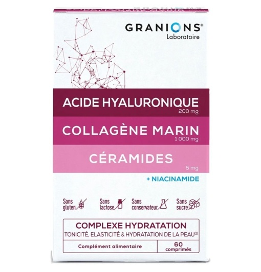 LGN Complexe Hydratation piele 60 comprimate - Granions Franta
