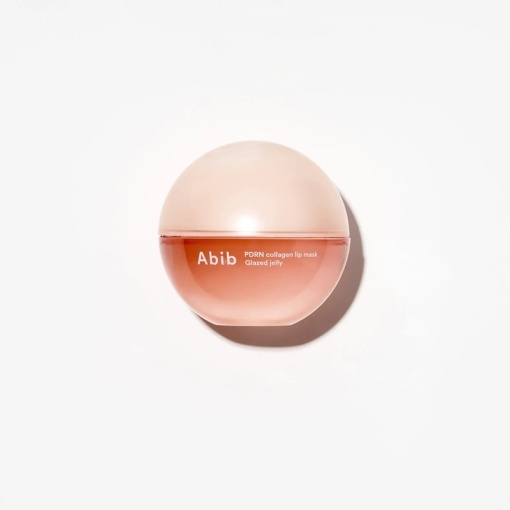 Abib - PDRN Collagen Lip Mask Glazed Jelly - Mască de buze cu colagen, acid hialuronic și ulei de orez