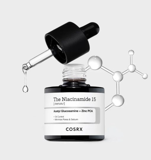 COSRX The Niacinamide 15 Serum – Ser cu 15 % niacinamida pentru controlul sebumului