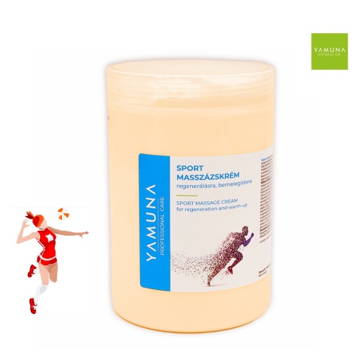 Crema de masaj Sport Regenerare si Incalzire Yamuna 1000 ML