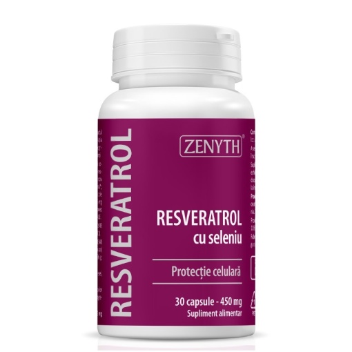 Resveratrol cu Seleniu – 30 capsule – Zenyth