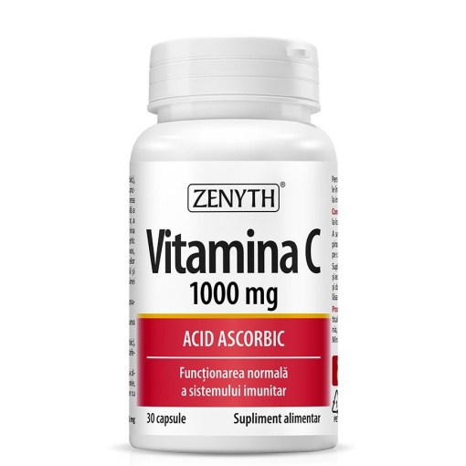 Vitamina C 1000 mg – 30 capsule vegetale – Zenyth