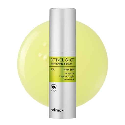 Celimax - The Vita-A Retinol Shot Tightening Serum - Ser facial cu retinol 0,1%, peptide și pantenol